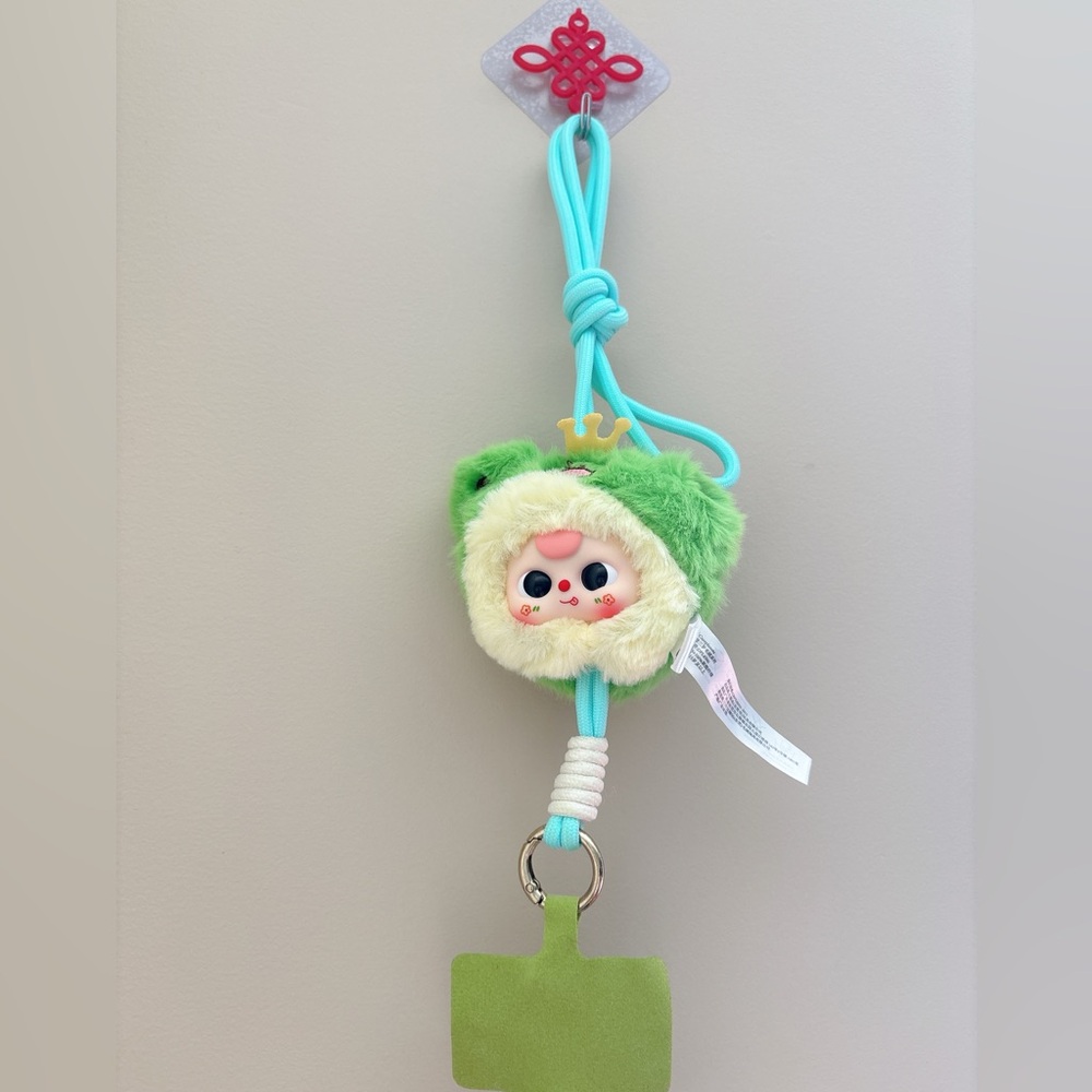 Baby Three Phone Strap Plush Blind Box-Frog Wa Gua